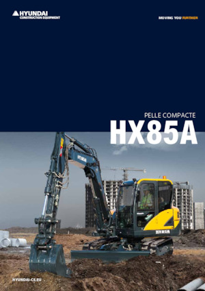 क्रॉलर एक्सकेवेटर Hyundai HX85A