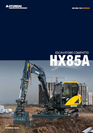 क्रॉलर एक्सकेवेटर Hyundai HX85A