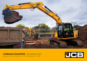 क्रॉलर एक्सकेवेटर JCB JS130 LC
