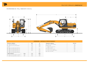 क्रॉलर एक्सकेवेटर JCB JS 160 LC