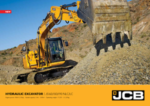 क्रॉलर एक्सकेवेटर JCB JS160 LC
