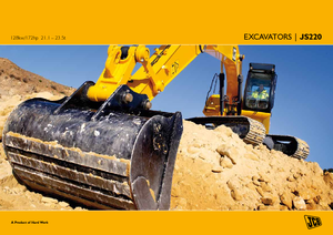 क्रॉलर एक्सकेवेटर JCB JS 220 LR
