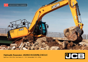 क्रॉलर एक्सकेवेटर JCB JS200LC