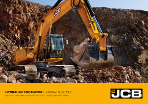क्रॉलर एक्सकेवेटर JCB JS 260 LC