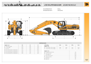 क्रॉलर एक्सकेवेटर JCB JS 240 NL