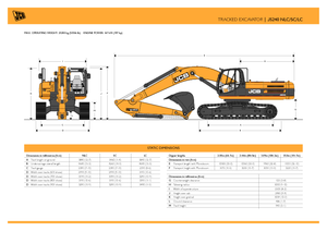 क्रॉलर एक्सकेवेटर JCB JS 240 NLC