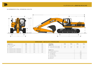 क्रॉलर एक्सकेवेटर JCB JS260 XD