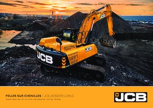 क्रॉलर एक्सकेवेटर JCB JS370 NLC