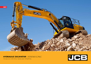क्रॉलर एक्सकेवेटर JCB JS330 LC