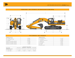 क्रॉलर एक्सकेवेटर JCB JS 360 NLC