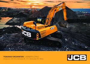 क्रॉलर एक्सकेवेटर JCB JS370 NLC