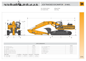 क्रॉलर एक्सकेवेटर JCB JS 460