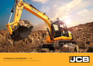 क्रॉलर एक्सकेवेटर JCB JS140