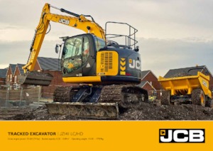 क्रॉलर एक्सकेवेटर JCB JS141LC