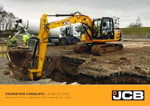 क्रॉलर एक्सकेवेटर JCB JS145LC HD