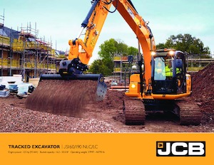 क्रॉलर एक्सकेवेटर JCB JS160