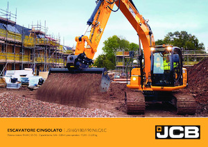 क्रॉलर एक्सकेवेटर JCB JS160NLC