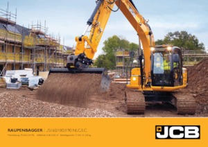 क्रॉलर एक्सकेवेटर JCB JS180LC