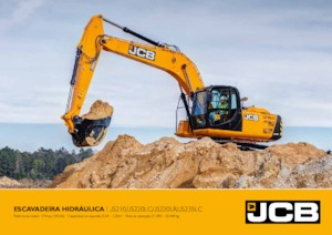 क्रॉलर एक्सकेवेटर JCB JS220