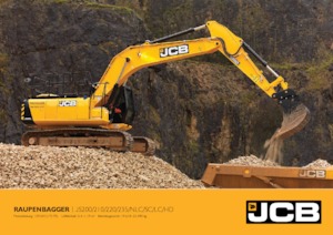 क्रॉलर एक्सकेवेटर JCB JS235HD