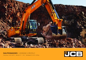 क्रॉलर एक्सकेवेटर JCB JS240NLC