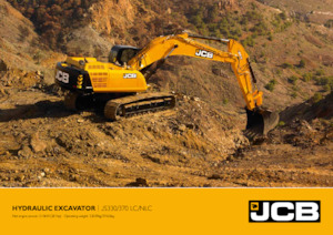 क्रॉलर एक्सकेवेटर JCB JS370 LC