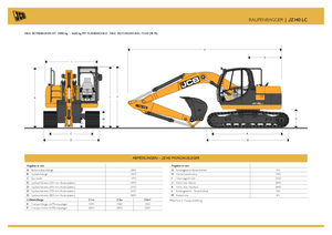 क्रॉलर एक्सकेवेटर JCB JZ 140 LC