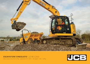 क्रॉलर एक्सकेवेटर JCB JZ 140 L HD