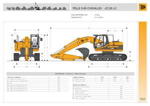 क्रॉलर एक्सकेवेटर JCB JZ 235 L