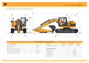 क्रॉलर एक्सकेवेटर JCB JZ 235 L