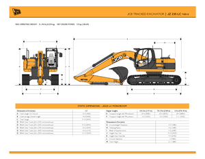 क्रॉलर एक्सकेवेटर JCB JZ 235 L