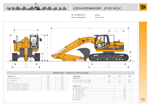 क्रॉलर एक्सकेवेटर JCB JZ 255 LC
