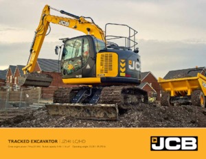 क्रॉलर एक्सकेवेटर JCB JZ140 LC