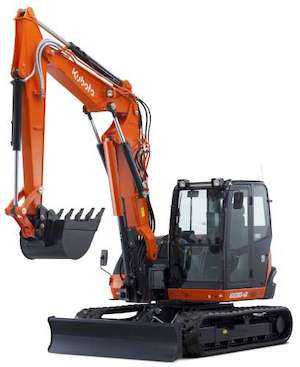 क्रॉलर एक्सकेवेटर Kubota KX080-4α 2PC