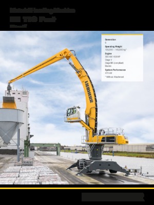 मटेरियल हैंडलर Liebherr LH 110 C Industry Litronic