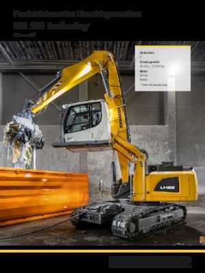 मटेरियल हैंडलर Liebherr LH 26 C Industry Litronic