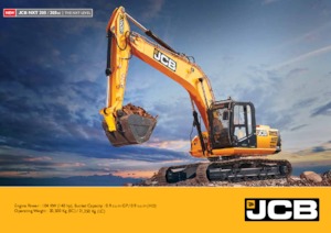 क्रॉलर एक्सकेवेटर JCB NXT 205