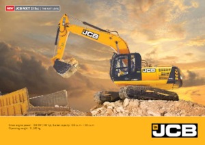क्रॉलर एक्सकेवेटर JCB NXT 215LC