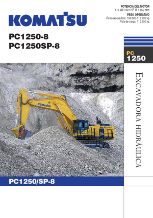 क्रॉलर एक्सकेवेटर Komatsu PC1250SP-8