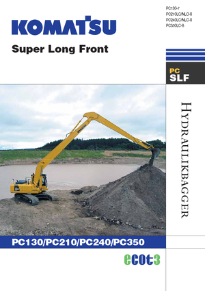 क्रॉलर एक्सकेवेटर Komatsu PC130-7SLF