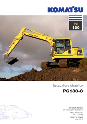 क्रॉलर एक्सकेवेटर Komatsu PC130-8