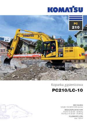 क्रॉलर एक्सकेवेटर Komatsu PC210LC-10