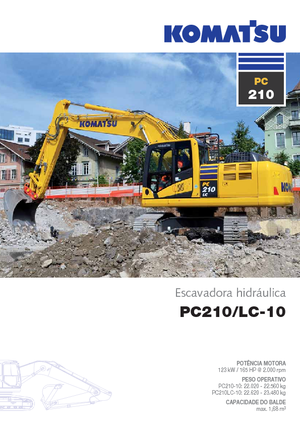 क्रॉलर एक्सकेवेटर Komatsu PC210LC-10