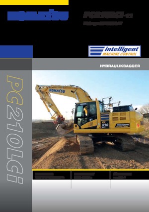क्रॉलर एक्सकेवेटर Komatsu PC210LCi-11E0