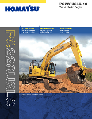 क्रॉलर एक्सकेवेटर Komatsu PC228ULC-10