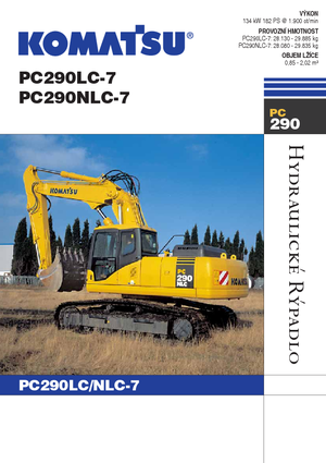 क्रॉलर एक्सकेवेटर Komatsu PC290NLC-7