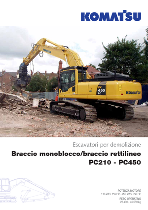 क्रॉलर एक्सकेवेटर Komatsu PC290NLC-8