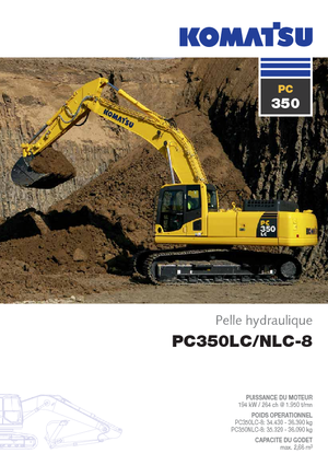 क्रॉलर एक्सकेवेटर Komatsu PC350HRD-8