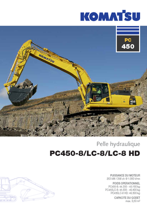 क्रॉलर एक्सकेवेटर Komatsu PC450HRD-8