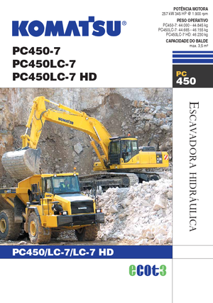 क्रॉलर एक्सकेवेटर Komatsu PC450LC-7